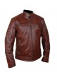 Men's Retro Brown Waxed Jacket